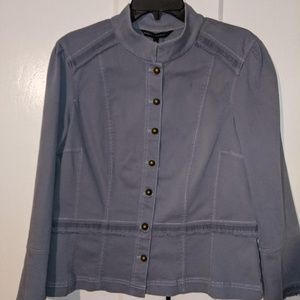 White House Black Market Periwinkle Jacket